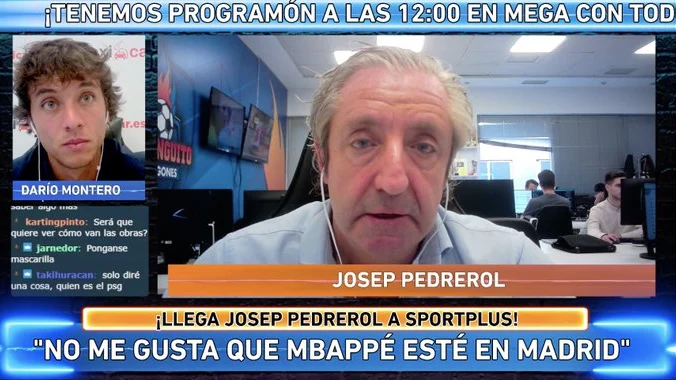 Pedrerol, sobre la imagen de Mbappé en Madrid: "No me gusta este viaje..."