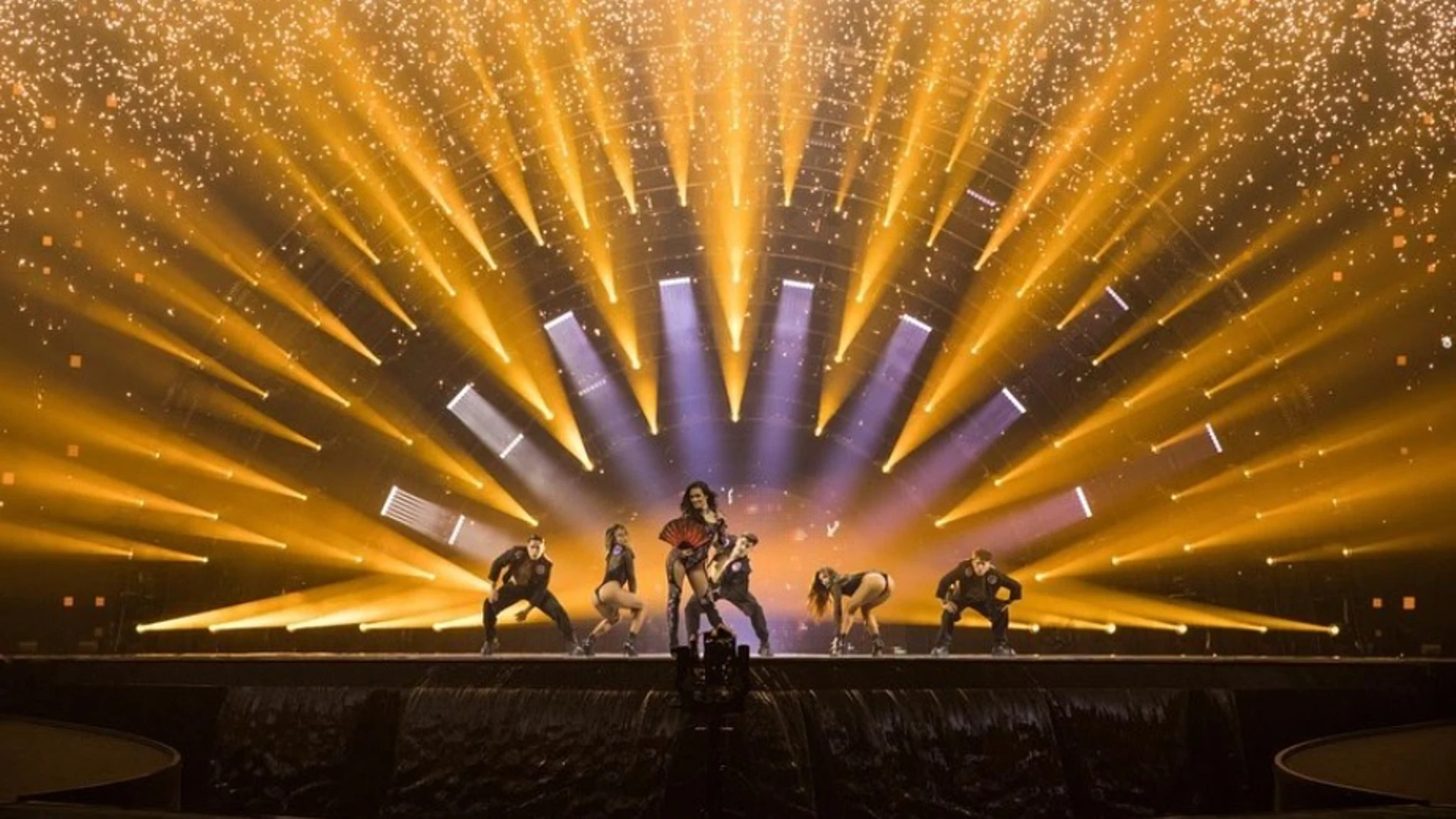 Imagen del segundo ensayo de Chanel en Eurovisión 2022