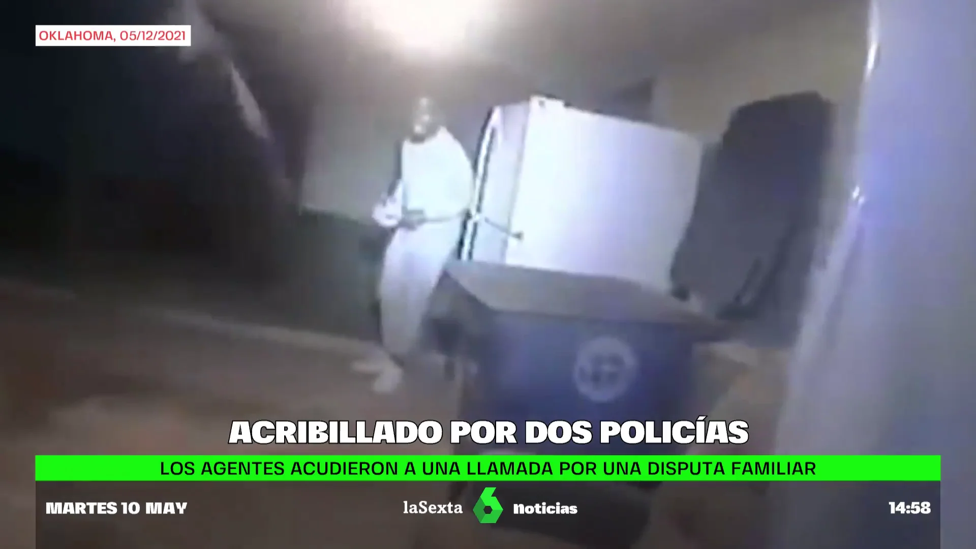 Desarmado, sin resistirse pero cosido a 15 balazos por la policía: las imágenes de violencia racial que sacuden EEUU