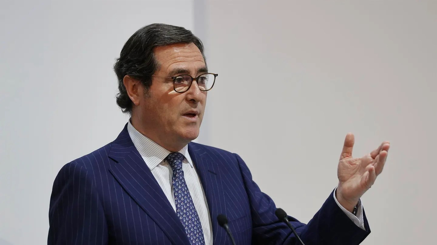 El presidente de la CEOE, Antonio Garamendi. El presidente de la CEOE, Antonio Garamendi.