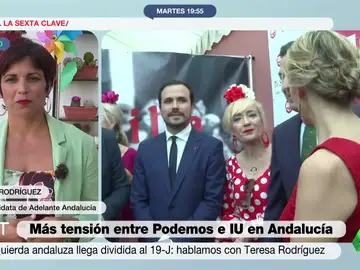 Teresa Rodríguez apuesta por &quot;desdramatizar&quot; la división de la izquierda ante las elecciones en Andalucía: &quot;La derecha también aparece dividida&quot;