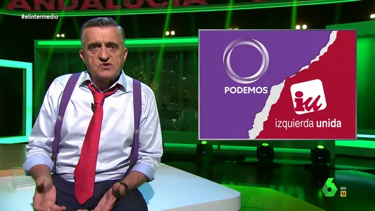 El 'recado' de Wyoming a la izquierda: "Puede que Vox entre en el Gobierno de Andalucía y Olona sea la nueva consejera de Sanidad" El 'recado' de Wyoming a la izquierda: "Puede que Vox entre en el Gobierno de Andalucía y Olona sea la nueva consejera de Sanidad"