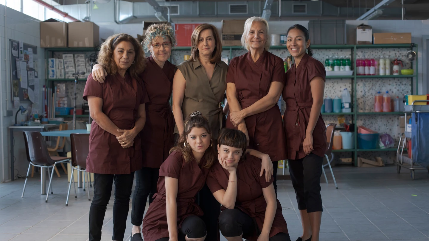 Lolita, María Pujalte o Elena Irureta forman parte de 'Las invisibles', una serie sobre un grupo de camareras de piso en un hotel Lolita, María Pujalte o Elena Irureta forman parte de 'Las invisibles', una serie sobre un grupo de camareras de piso en un hotel