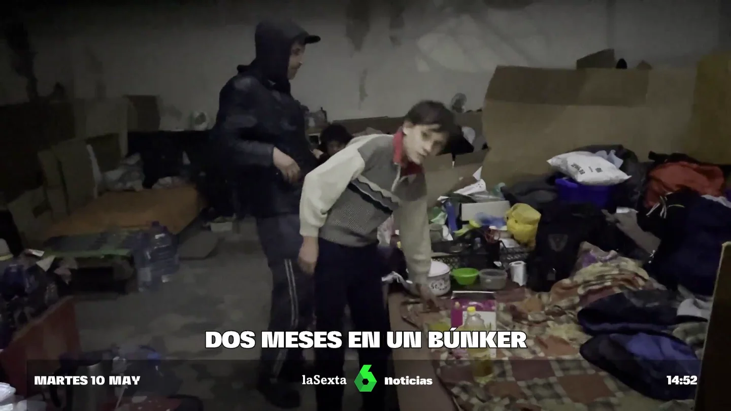 Dos meses en un búnker: 200 vecinos de Severodonetsk (Ucrania) es esconden en este refugio soviético de 1966 Condiciones inhumanas