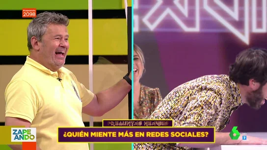 La reacción de Quique Peinado cuando Miki Nadal afirma que está equivocado con las cosas que pone en redes sociales La reacción de Quique Peinado cuando Miki Nadal afirma que está equivocado con las cosas que pone en redes sociales