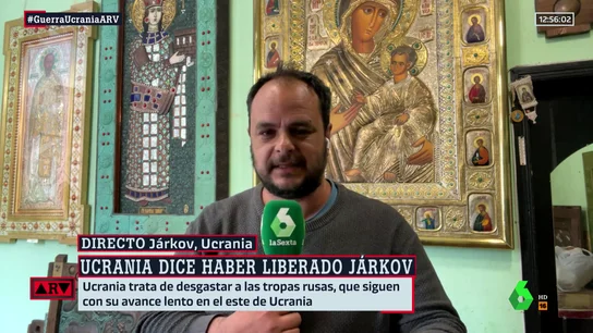 Alberto Sicilia desde la ciudad de Jarkov, en Ucrania Alberto Sicilia desde la ciudad de Jarkov, en Ucrania