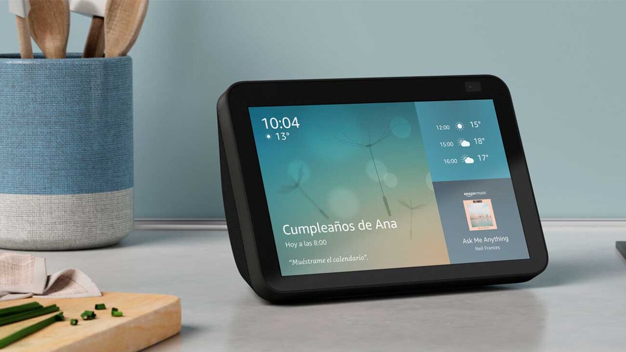 Echo show outlet 5 modo noche