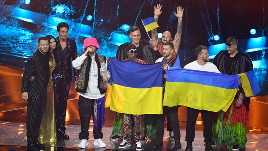 Kalush Orchestra, ganadores de Eurovisión 2022. Kalush Orchestra, ganadores de Eurovisión 2022.