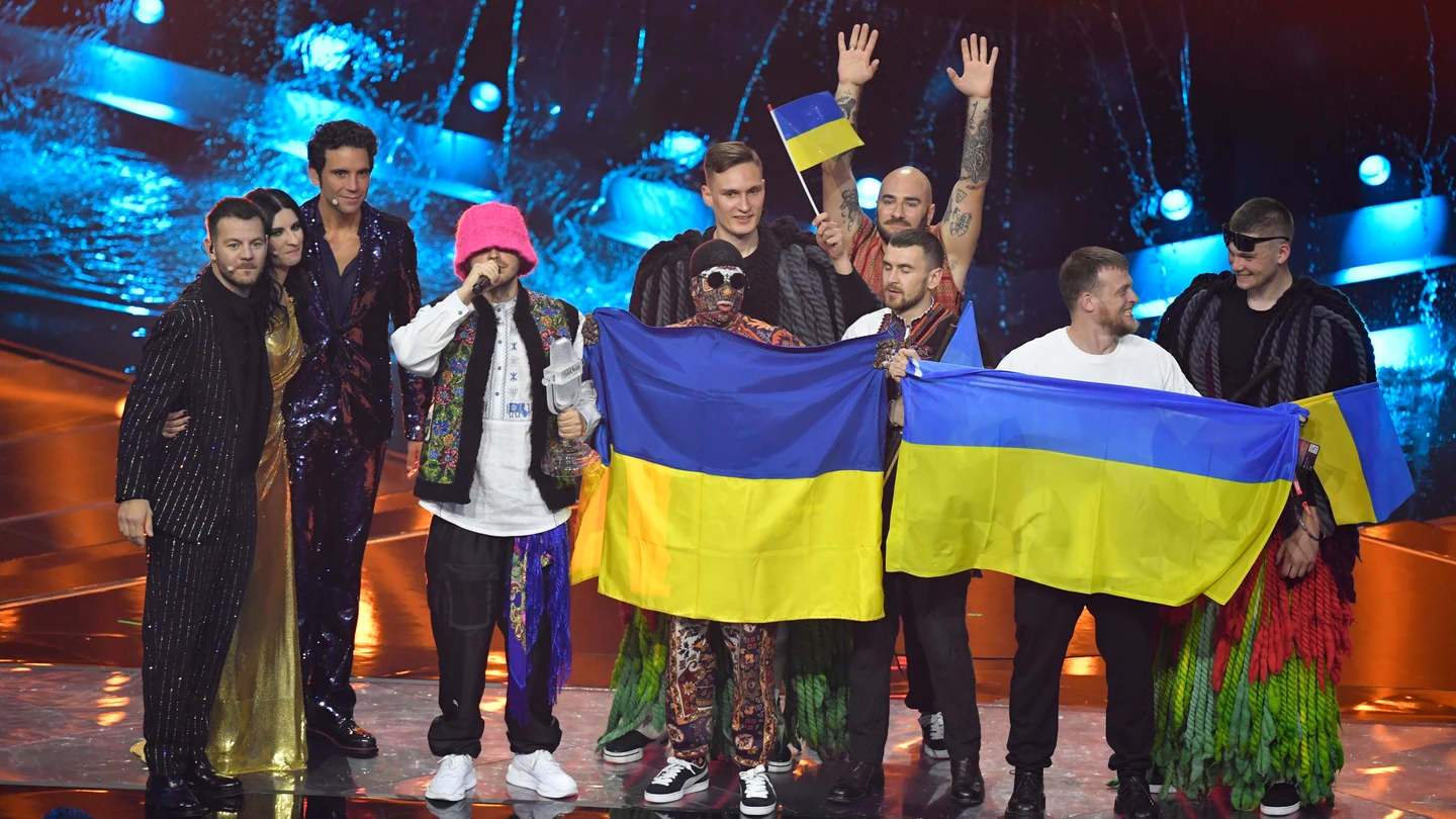 Kalush Orchestra, ganadores de Eurovisión 2022. Kalush Orchestra, ganadores de Eurovisión 2022.