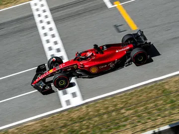 Charles Leclerc, autoritario en el primer día del GP de España Charles Leclerc, autoritario en el primer día del GP de España