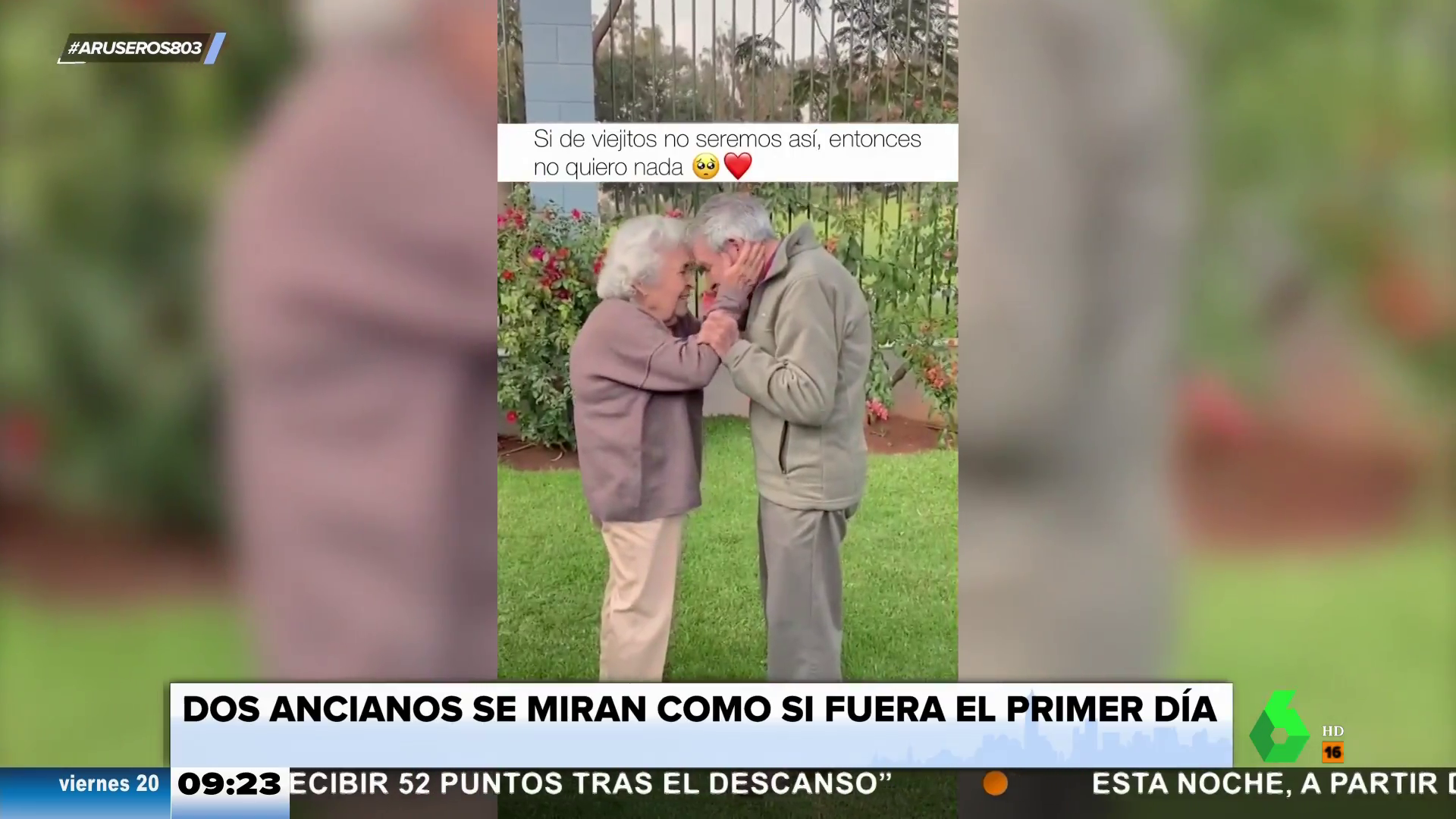 El vídeo viral de dos ancianos que demuestra que el amor puede ser para  siempre