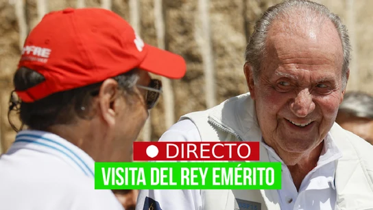 Rey emérito Juan Carlos I en Sanxenxo: su amigo Pedro Campos acompaña al monarca en la regata, directo Rey emérito Juan Carlos I en Sanxenxo: su amigo Pedro Campos acompaña al monarca en la regata, directo