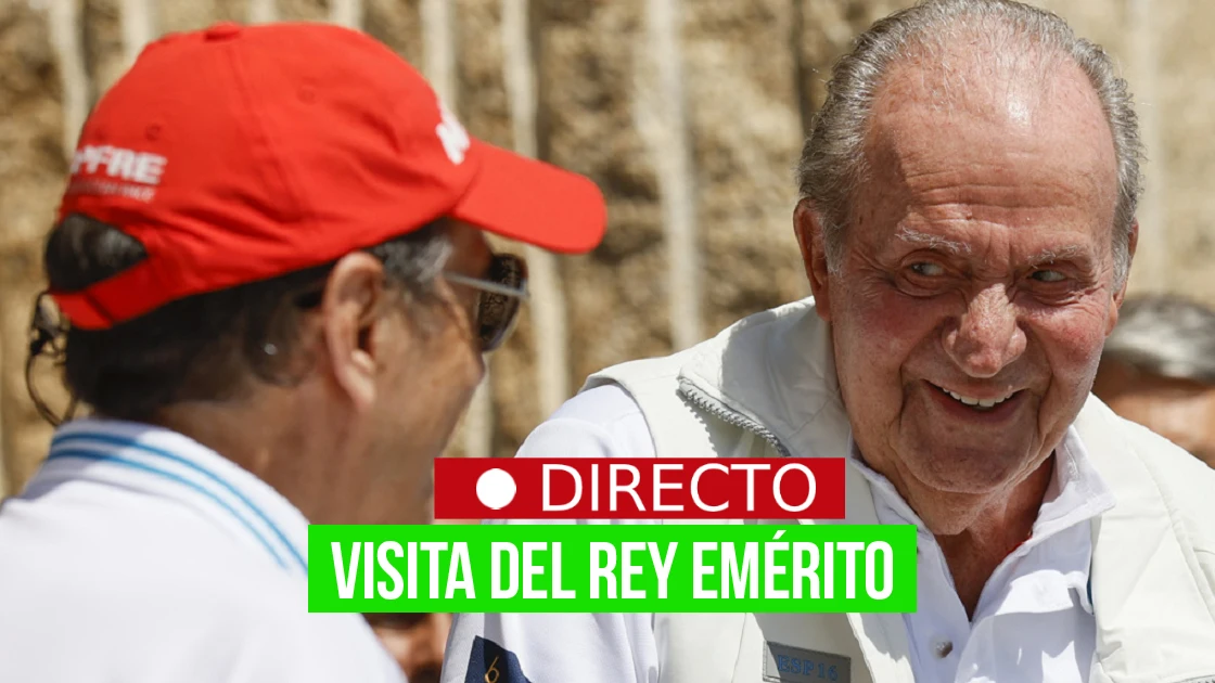 Rey emérito Juan Carlos I en Sanxenxo: su amigo Pedro Campos acompaña al monarca en la regata, directo