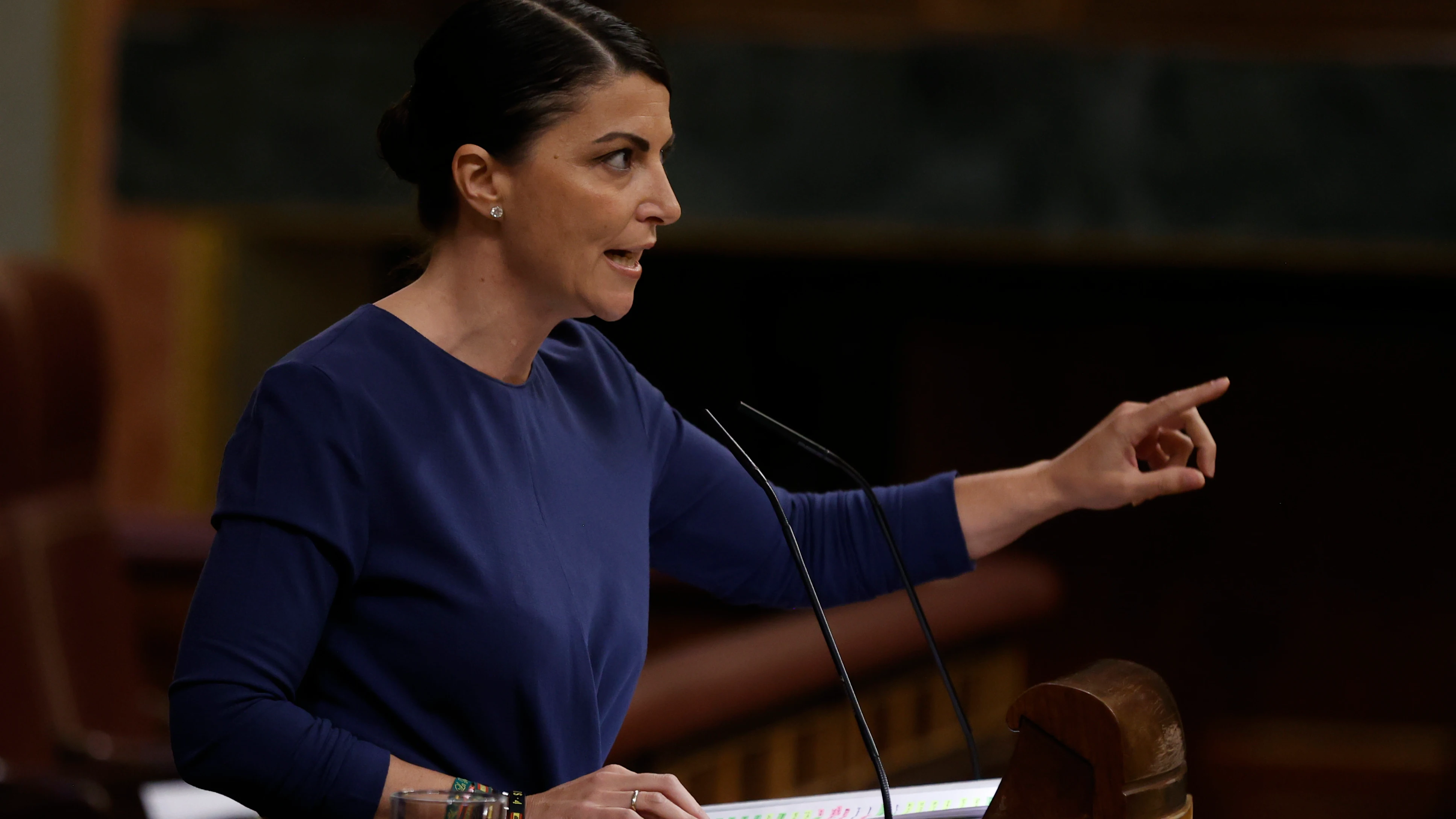 La diputada de Vox Macarena Olona interviene en el Congreso de los Diputados