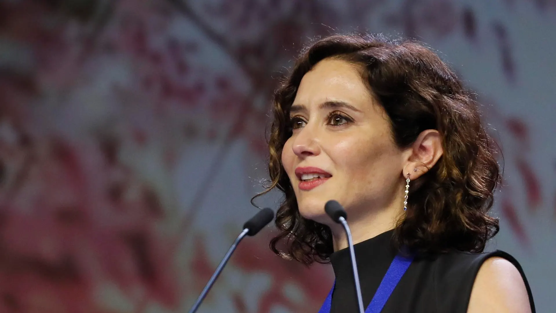 Isabel Díaz Ayuso en el congreso del PP madrileño