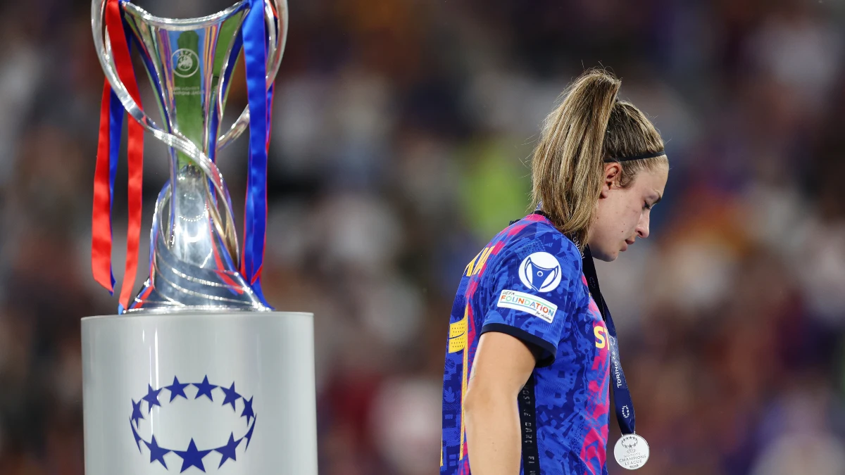 Alexia Putellas, en la Champions League