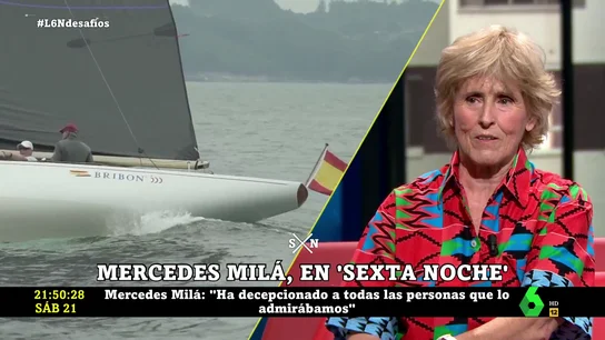 Mercedes Milá: "El ambiente en La Zarzuela es como en Marte y viene bien Letizia porque ella sí tiene los pies en el suelo" Mercedes Milá: "El ambiente en La Zarzuela es como en Marte y viene bien Letizia porque ella sí tiene los pies en el suelo"