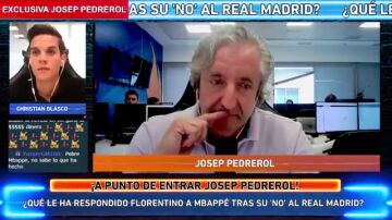 Exclusiva de Josep Pedrerol: la respuesta de Florentino Pérez al Whatsapp de Mbappé en el que comunica que se queda en el PSG