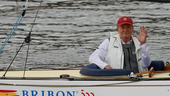 Juan Carlos I, a bordo del Bribón Juan Carlos I, a bordo del Bribón