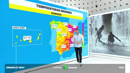 Jornada histórica de calor "extremo e insólito" en España Jornada histórica de calor "extremo e insólito" en España