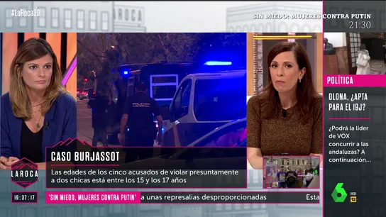 La respuesta de Ángeles Caballero a los aplausos a los presuntos violadores de Burjassot: "Si fuera mi hijo me sentiría muy culpable" La respuesta de Ángeles Caballero a los aplausos a los presuntos violadores de Burjassot: "Si fuera mi hijo me sentiría muy culpable"