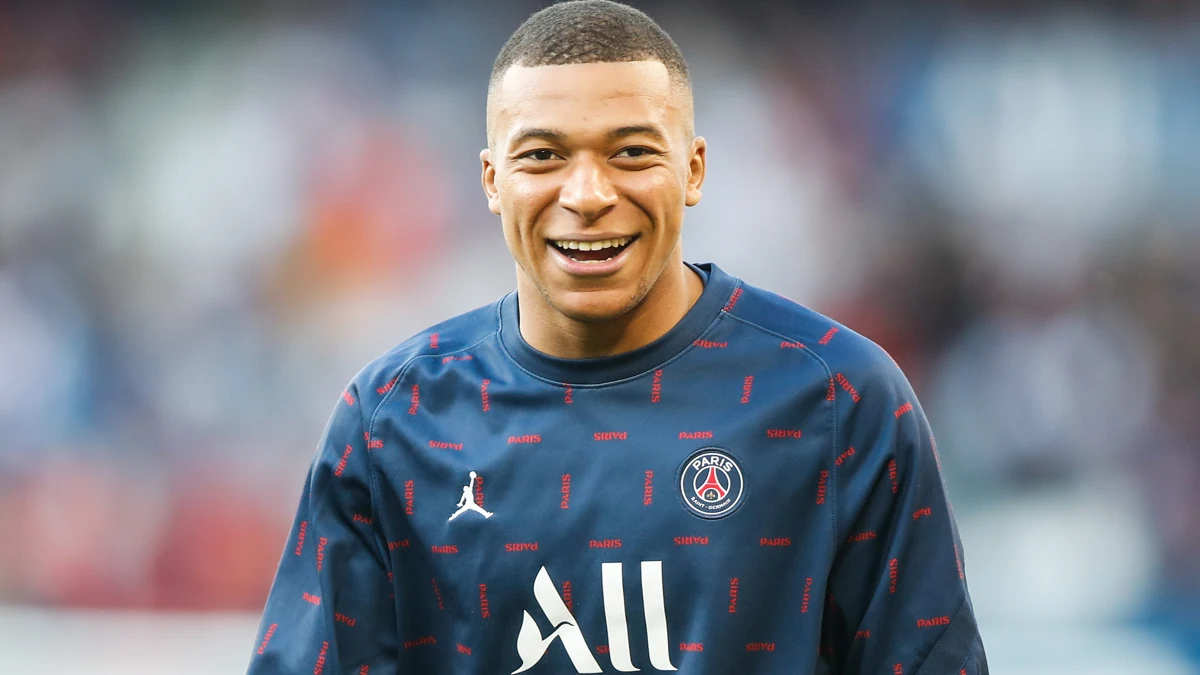 Mbappé, con el PSG