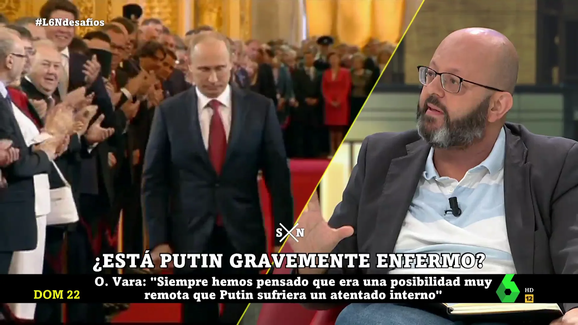 Un experto advierte sobre la posibilidad de eliminar a Putin: "Si se le sustituye vendría alguien mucho peor"