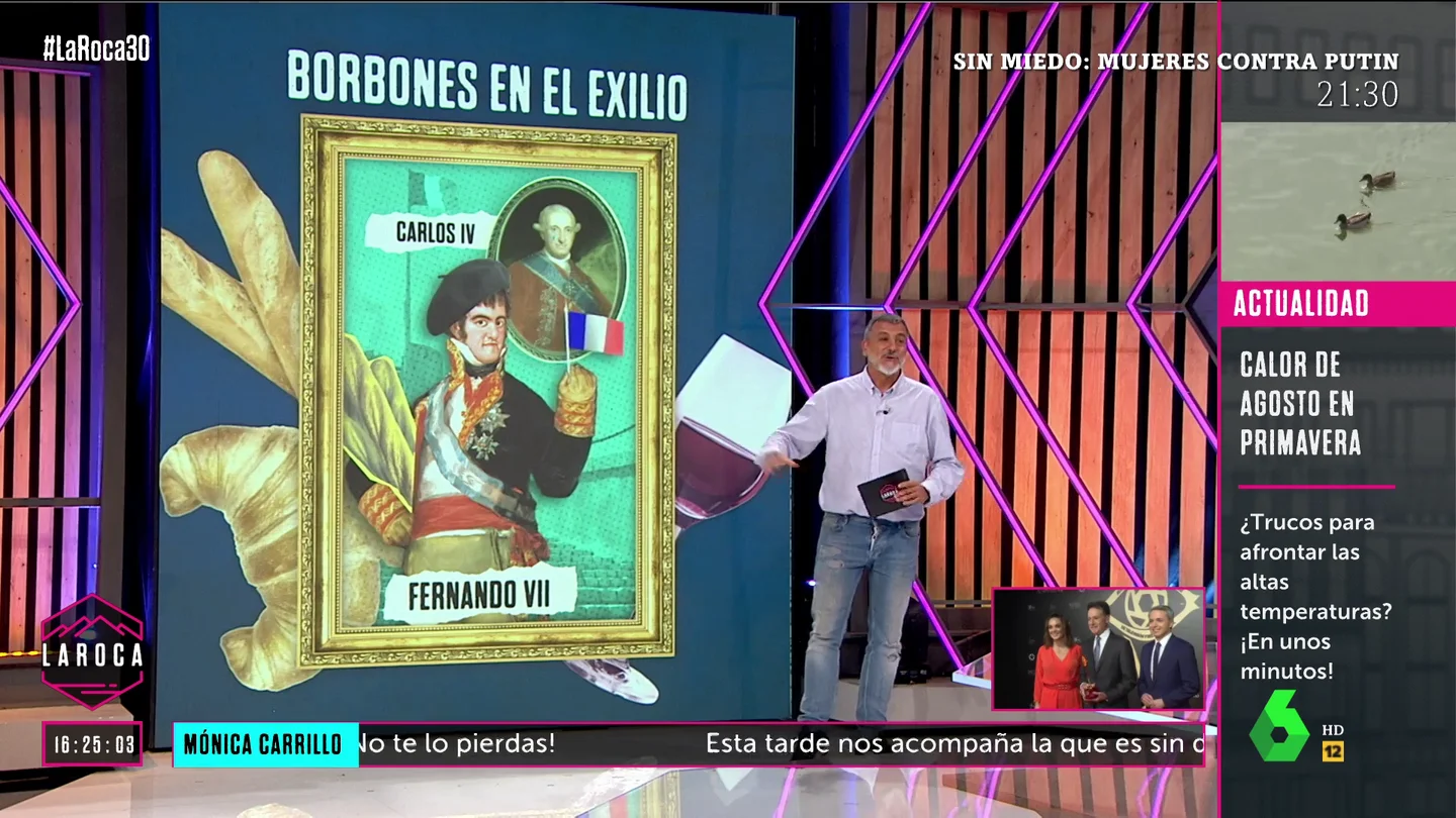 Los Borbones y el exilio, una historia que se repite desde 1808 Los Borbones y el exilio, una historia que se repite desde 1808