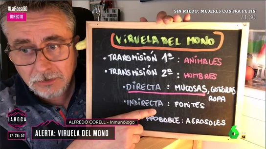 ¿Hay que vacunar a la población contra la viruela del mono? La respuesta del inmunólogo Alfredo Corell Alerta sanitaria