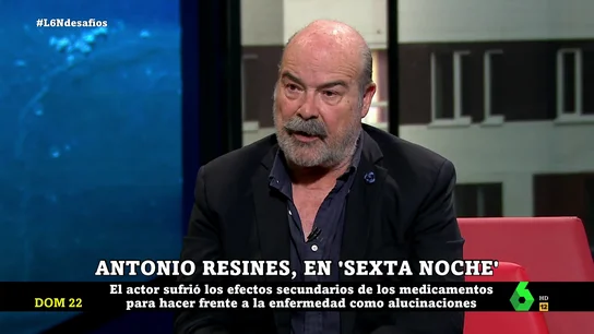 "Estaba obsesionado con uno que si no hacía lo que me decía me mataba": la alerta de Resines sobre las secuelas de un ingreso por COVID "Estaba obsesionado con uno que si no hacía lo que me decía me mataba": la alerta de Resines sobre las secuelas de un ingreso por COVID