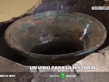 Hallan en Pompeya el que podría ser el vino más antiguo del mundo 
