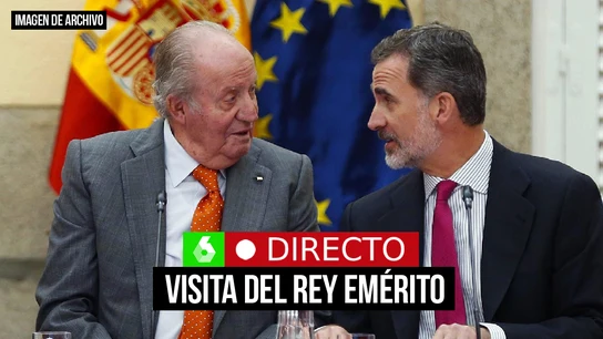 Juan Carlos I se reúne con Felipe VI: la visita del rey emérito a Zarzuela, en directo Juan Carlos I se reúne con Felipe VI: la visita del rey emérito a Zarzuela, en directo