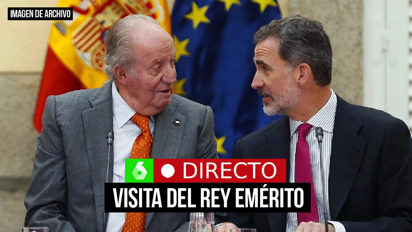 Juan Carlos I se reúne con Felipe VI: la visita del rey emérito a Zarzuela, en directo Juan Carlos I se reúne con Felipe VI: la visita del rey emérito a Zarzuela, en directo