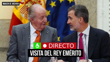 Juan Carlos I se reúne con Felipe VI: la visita del rey emérito a Zarzuela, en directo