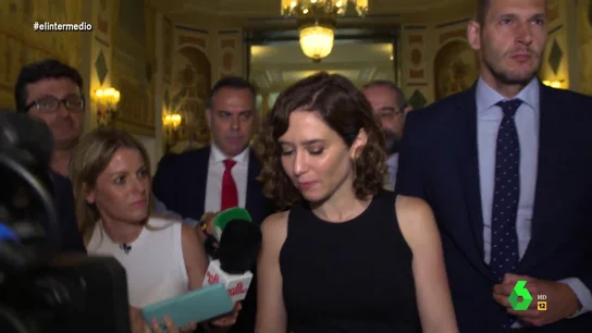 Andrea Ropero, tajante a Ayuso tras hablar de "feminismo machista": "¿Entiende que esas palabras pueden herir a muchas mujeres?" Andrea Ropero, tajante a Ayuso tras hablar de "feminismo machista": "¿Entiende que esas palabras pueden herir a muchas mujeres?"