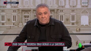 La respuesta de Ferreras al ataque de Esperanza Aguirre a laSexta tras preguntarle por la vuelta del rey emérito