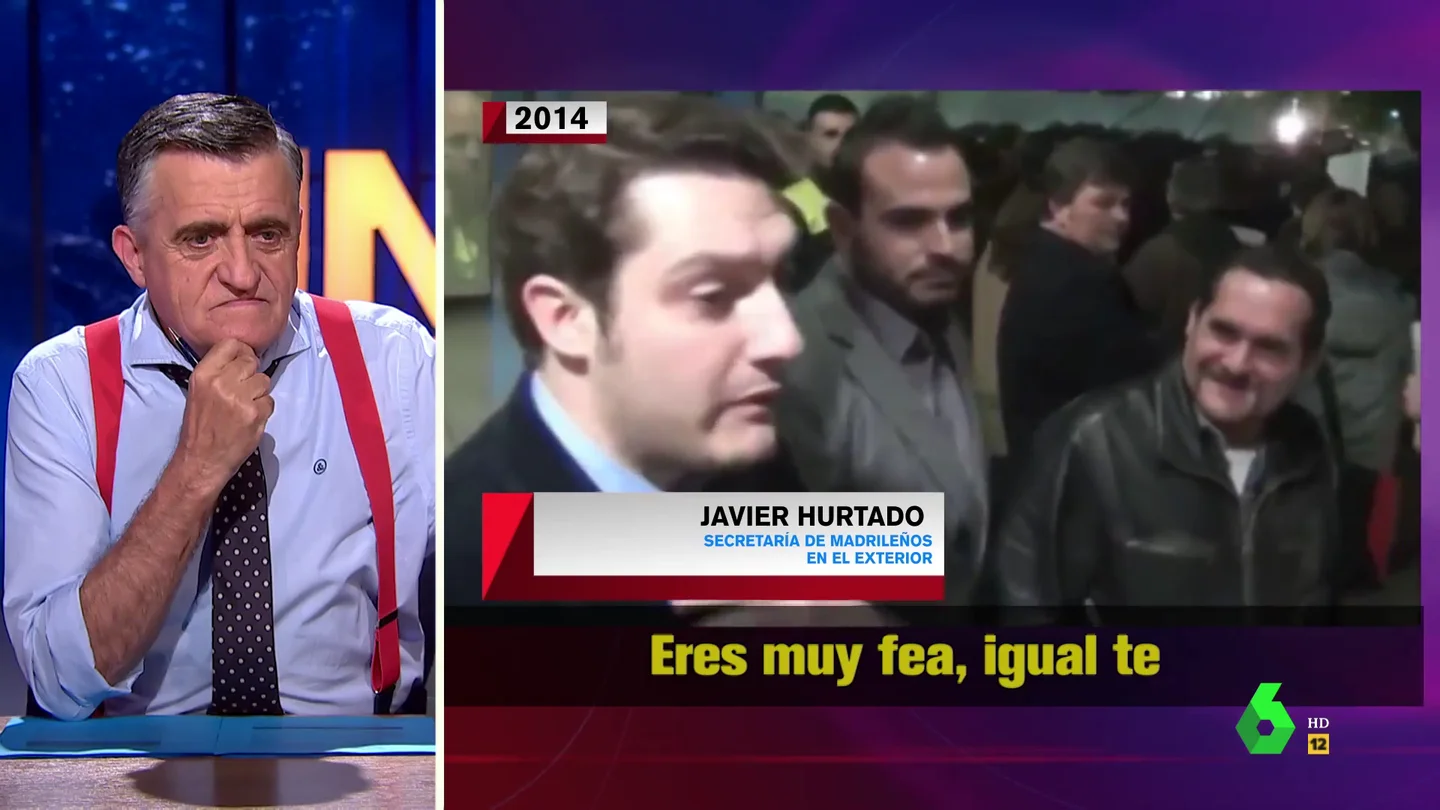 Así se dirigía Javier Hurtado, el nuevo fichaje de Ayuso, a unas manifestantes en favor del aborto: "A la ducha... eres muy fea" Así se dirigía Javier Hurtado, el nuevo fichaje de Ayuso, a unas manifestantes en favor del aborto: "A la ducha... eres muy fea"