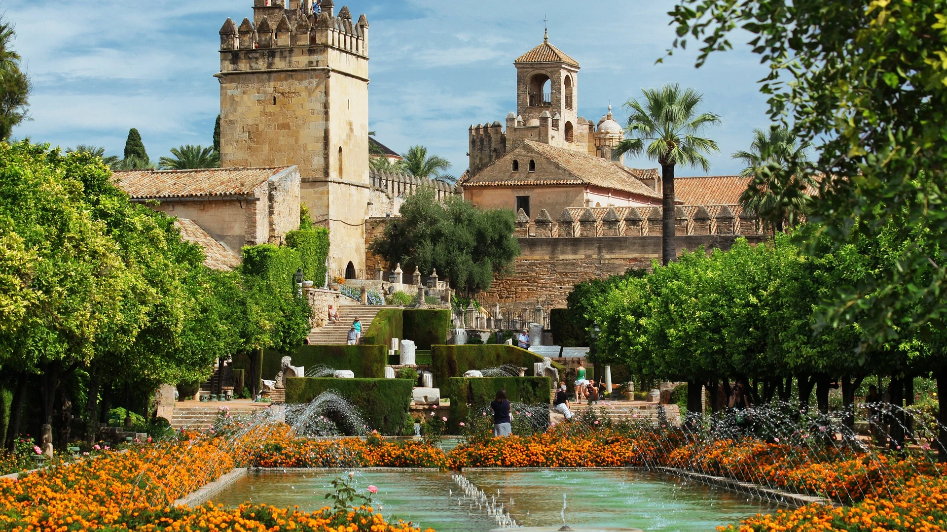 Así es el Alcázar de lo Reyes Cristianos de Córdoba Así es el Alcázar de lo Reyes Cristianos de Córdoba