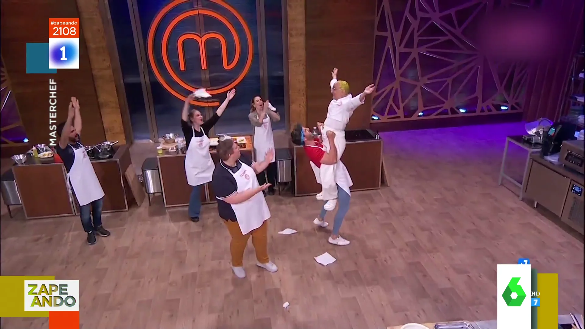 Momentazo de Josie en Masterchef: intenta hacer la coreografía de Dirty Dancing al ritmo de Titanic