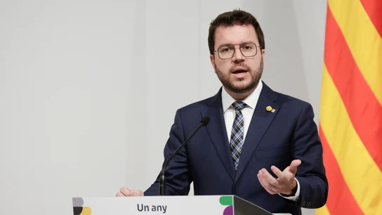 El president de la Generalitat, Pere Aragonès. El president de la Generalitat, Pere Aragonès.