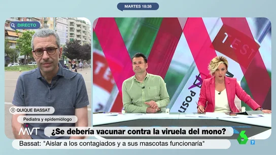 Quique Bassat: "El virus de la viruela siempre se ha barajado para posibles ataques terroristas, pero no creo que tenga que ver con este brote" Quique Bassat: "El virus de la viruela siempre se ha barajado para posibles ataques terroristas, pero no creo que tenga que ver con este brote"