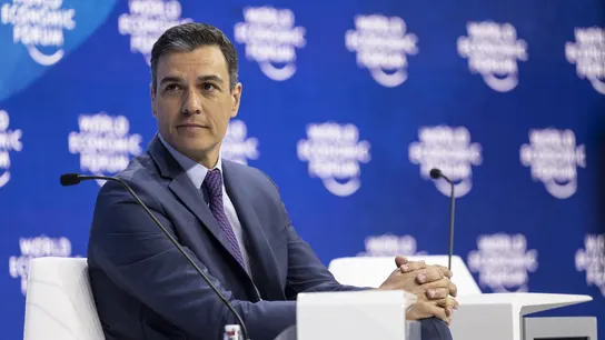 Pedro Sánchez en el Foro de Davos Pedro Sánchez en el Foro de Davos