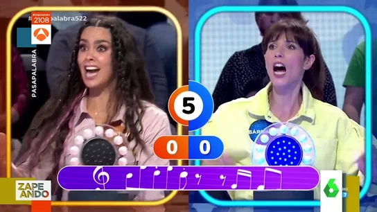 El inesperado grito de Cristina Pedroche en Pasapalabra que asustó a Roberto Leal y Bárbara Goenaga El inesperado grito de Cristina Pedroche en Pasapalabra que asustó a Roberto Leal y Bárbara Goenaga