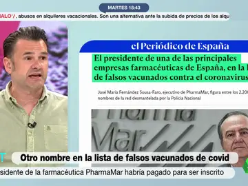 El contundente mensaje de Iñaki López al presidente de Pharmamar tras aparecer en un listado de vacunados falsos