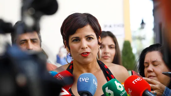 Imagen de archivo de la líder de Andalucía Adelante (AA), Teresa Rodríguez. Imagen de archivo de la líder de Andalucía Adelante (AA), Teresa Rodríguez.
