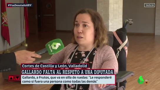 Noelia Frutos, procuradora del PSOE: "Mañueco debe reaccionar, las faltas de respeto de Vox van a ser continuas y constantes" Noelia Frutos, procuradora del PSOE: "Mañueco debe reaccionar, las faltas de respeto de Vox van a ser continuas y constantes"