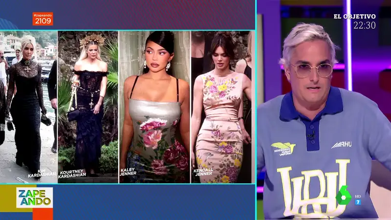 Josie analiza los looks de Dolce Gabbana de las Kardashian en la boda de Kourtney: "Son tan genios como horteras"