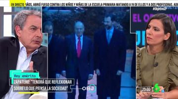 La respuesta de Ana Pastor a Zapatero tras afirmar que actuó "con el principio de buena fe" sobre el rey emérito: "Así nos ha ido"
