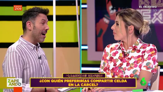 La indignación de Valeria Ros cuando Iñaki Urrutia no la elige para compartir celda en la cárcel: "¿De verdad, prefieres estar a dos velas?" La indignación de Valeria Ros cuando Iñaki Urrutia no la elige para compartir celda en la cárcel: "¿De verdad, prefieres estar a dos velas?"