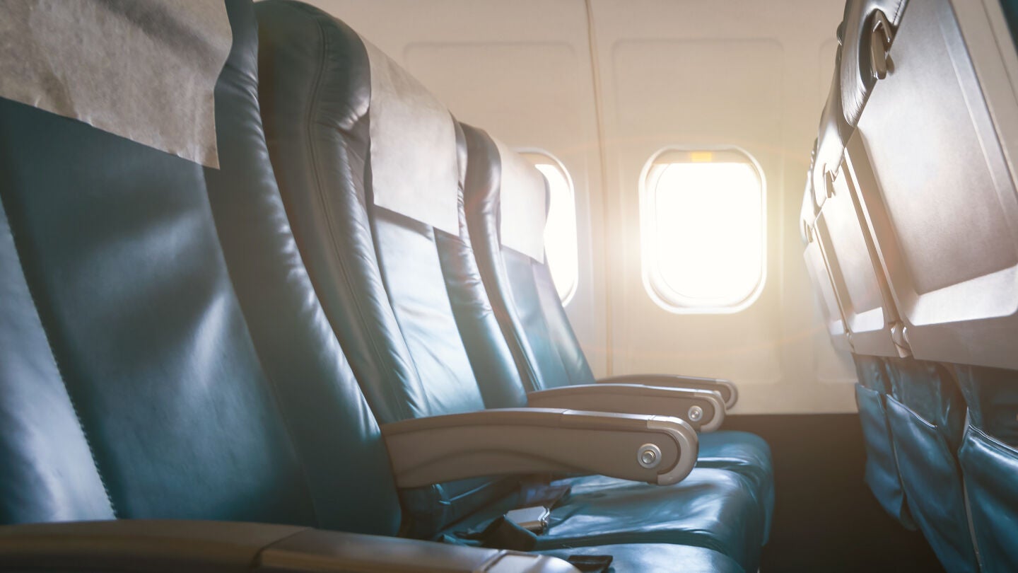 Asientos de un avión